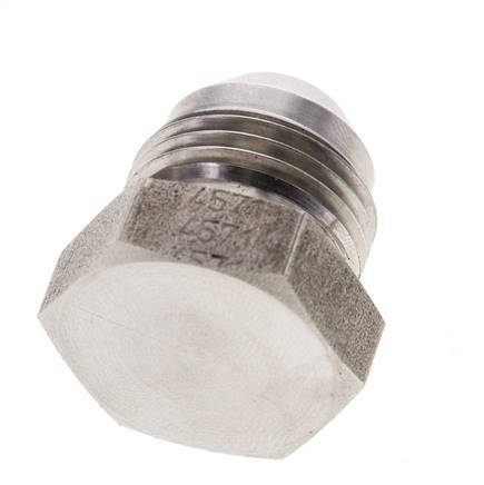 JIC-Stecker UNF 3/4INCH-16 Edelstahl 275bar (3863.75psi)