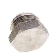 JIC-Stecker UN 1-5/8''-12 Edelstahl 140bar (1967.0psi)