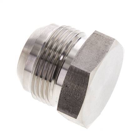 JIC-Stecker UN 1-5/16''-12 Edelstahl 170bar (2388.5psi)