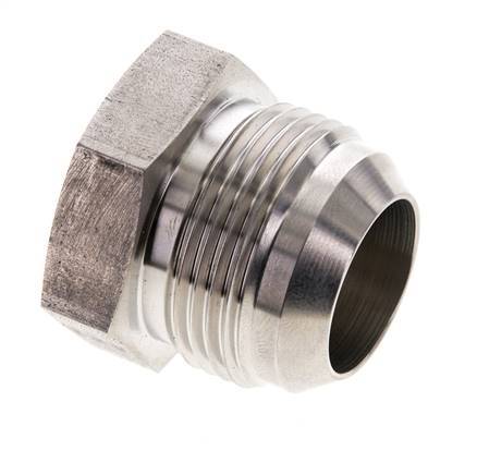 JIC-Stecker UN 1-5/16''-12 Edelstahl 170bar (2388.5psi)