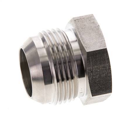 JIC-Stecker UN 1-5/16''-12 Edelstahl 170bar (2388.5psi)