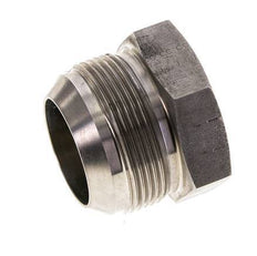 JIC-Stecker UN 1-7/8''-12 Edelstahl 100bar (1405.0psi)