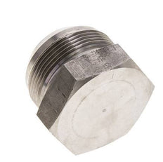 JIC-Stecker UN 1-7/8''-12 Edelstahl 100bar (1405.0psi)