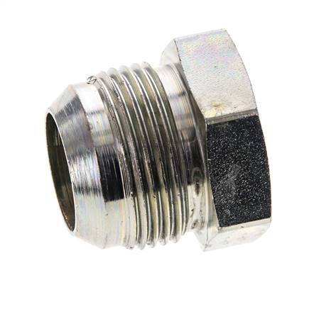JIC-Stecker UN 1-5/16''-12 Stahl 170bar (2388.5psi)