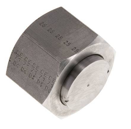 JIC End Cap UN 1-5/16''-12 Stainless steel 170bar (2388.5psi)