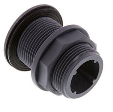 Verschraubung für Entleerungshähne G1 1/4'' DN13 Bulkhead Polypropylen (pp) EPDM 10bar (140.5psi) FDA