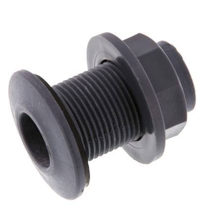 Verschraubung für Ablasshähne G3/4'' DN29.5 Schott Polypropylen (pp) EPDM 10bar (140.5psi) FDA