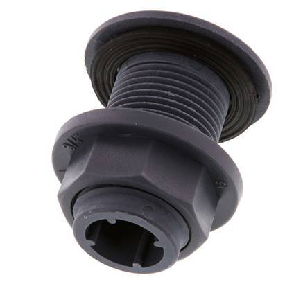 Verschraubung für Ablasshähne G3/4'' DN29.5 Schott Polypropylen (pp) EPDM 10bar (140.5psi) FDA