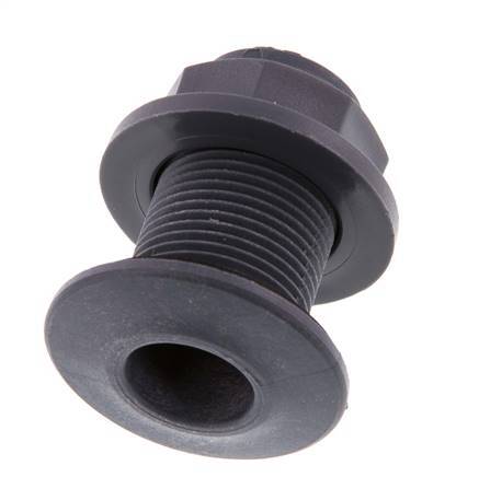 Verschraubung für Ablasshähne G3/4'' DN29.5 Schott Polypropylen (pp) EPDM 10bar (140.5psi) FDA