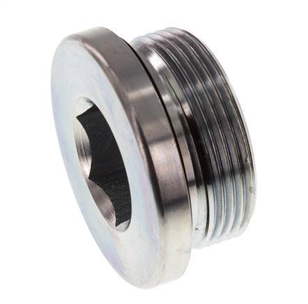 Stopfen M42 X 2 Stahl NBR mit Innensechskant 250bar (3512.5psi)