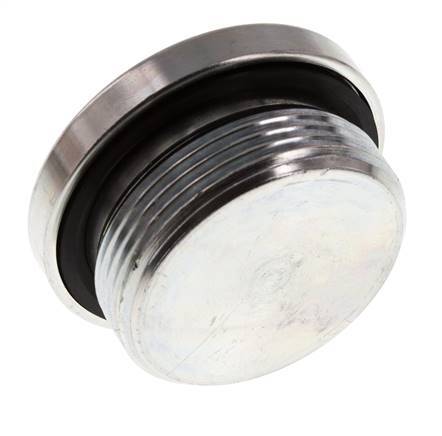 Stopfen M42 X 2 Stahl NBR mit Innensechskant 250bar (3512.5psi)