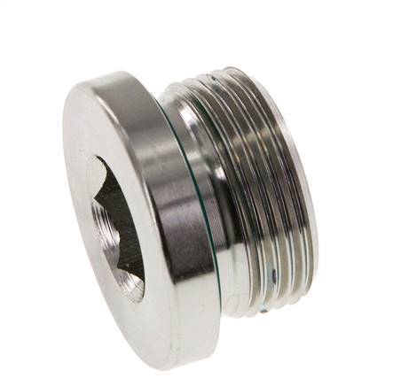 Stopfen M33 X 2 Stahl FKM mit Innensechskant 400bar (5620.0psi)