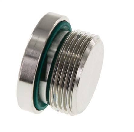 Stopfen M33 X 2 Stahl FKM mit Innensechskant 400bar (5620.0psi)