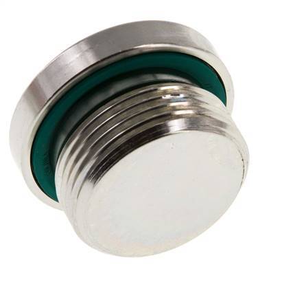 Stopfen M33 X 2 Stahl FKM mit Innensechskant 400bar (5620.0psi)