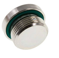 Stopfen M33 X 2 Stahl FKM mit Innensechskant 400bar (5620.0psi)