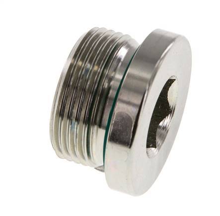Stopfen M33 X 2 Stahl FKM mit Innensechskant 400bar (5620.0psi)