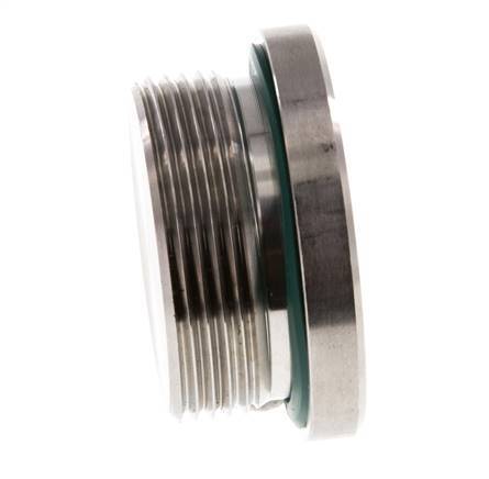 Stopfen M42 X 2 Edelstahl FKM mit Innensechskant 250bar (3512.5psi)