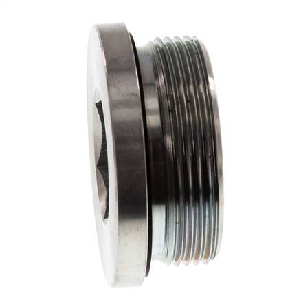 Stopfen M48 X 2 Stahl NBR mit Innensechskant 250bar (3512.5psi)