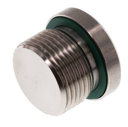 Stopfen M22 X 1.5 Edelstahl FKM mit Innensechskant 400bar (5620.0psi)
