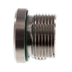 Stopfen M22 X 1.5 Edelstahl FKM mit Innensechskant 400bar (5620.0psi)