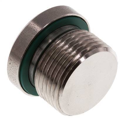 Stopfen M22 X 1.5 Edelstahl FKM mit Innensechskant 400bar (5620.0psi)