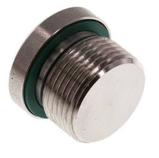 Stopfen M22 X 1.5 Edelstahl FKM mit Innensechskant 400bar (5620.0psi)