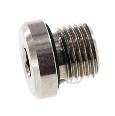 Stopfen M10 X 1 Edelstahl FKM mit Innensechskant 400bar (5620.0psi)