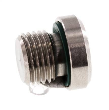 Stopfen M10 X 1 Edelstahl FKM mit Innensechskant 400bar (5620.0psi)