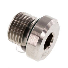 Stopfen M10 X 1 Edelstahl FKM mit Innensechskant 400bar (5620.0psi)