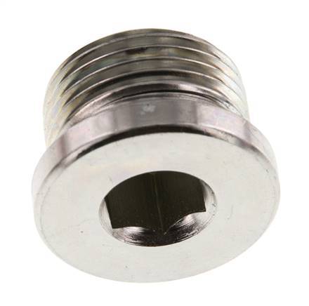 Stopfen M27 X 2 Stahl NBR mit Innensechskant 400bar (5620.0psi)