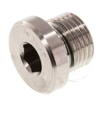 Stecker M16 X 1.5 Edelstahl FKM mit Innensechskant 400bar (5620.0psi)