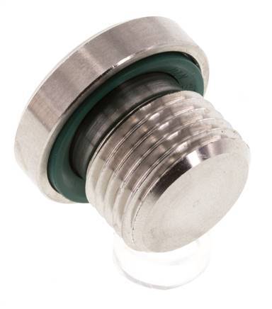 Stecker M16 X 1.5 Edelstahl FKM mit Innensechskant 400bar (5620.0psi)
