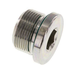 Stecker M26 X 1.5 Stahl FKM mit Innensechskant 400bar (5620.0psi)