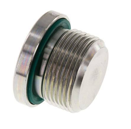 Stecker M26 X 1.5 Stahl FKM mit Innensechskant 400bar (5620.0psi)