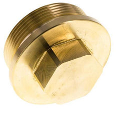 Stecker G2'' Messing mit Manschette und Außensechskant 16bar (224,8psi)