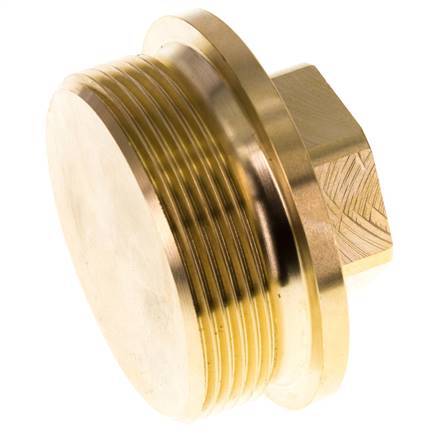 Stecker G2'' Messing mit Manschette und Außensechskant 16bar (224,8psi)