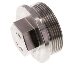 Stopfen G2'' aus Edelstahl mit Manschette und Außensechskant 40bar (562.0psi)