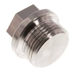 Stopfen G1'' aus Edelstahl mit Manschette und Außensechskant 40bar (562.0psi)