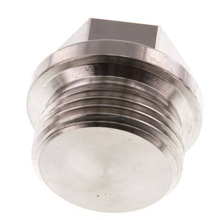 Stopfen G1'' aus Edelstahl mit Manschette und Außensechskant 40bar (562.0psi)