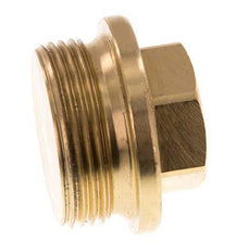 Stecker G1 1/4'' Messing mit Manschette und Außensechskant 16bar (224,8psi)