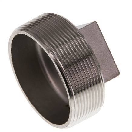 Stopfen R2 1/2'' Edelstahl mit Außenvierkant 16bar (224.8psi)
