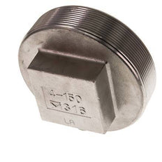 Stopfen R4'' aus Edelstahl mit Außenvierkant 16bar (224.8psi)