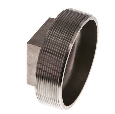 Stopfen R4'' aus Edelstahl mit Außenvierkant 16bar (224.8psi)