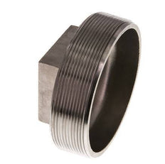 Stopfen R4'' aus Edelstahl mit Außenvierkant 16bar (224.8psi)