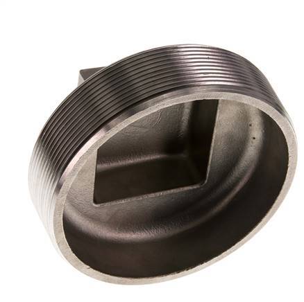 Stopfen R4'' aus Edelstahl mit Außenvierkant 16bar (224.8psi)