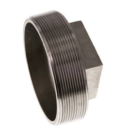 Stopfen R4'' aus Edelstahl mit Außenvierkant 16bar (224.8psi)