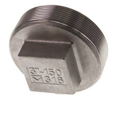 Stopfen R3'' Edelstahl mit Außenvierkant 16bar (224.8psi)