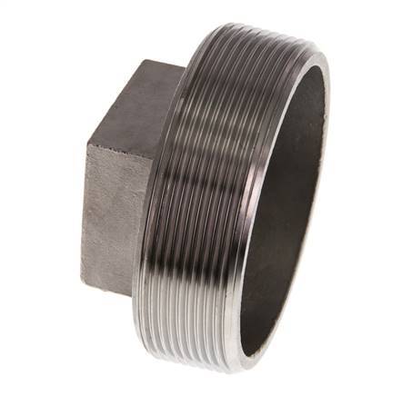 Stopfen R3'' Edelstahl mit Außenvierkant 16bar (224.8psi)