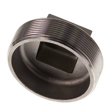 Stopfen R3'' Edelstahl mit Außenvierkant 16bar (224.8psi)