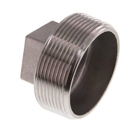 Stopfen R2'' aus Edelstahl mit Außenvierkant 16bar (224.8psi)